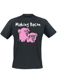 Making Bacon -  - T-Shirt - Uomo - nero