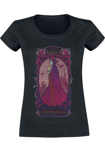 Maleficent - The Sorceress - T-Shirt - Donna - nero