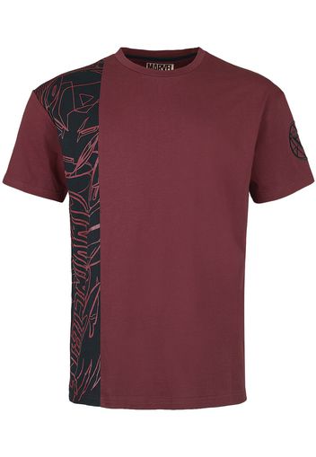 Marvel - Iron Man - T-Shirt - Uomo - rosso scuro