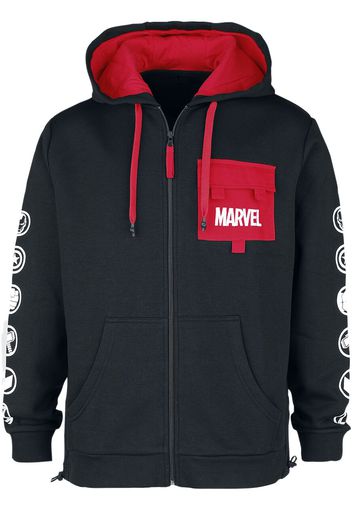 Marvel - Logos - Felpa jogging - Uomo - nero