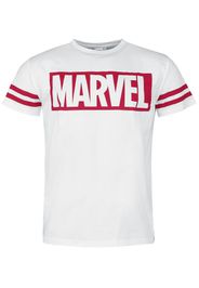 Marvel - Marvel Logo - T-Shirt - Uomo - bianco