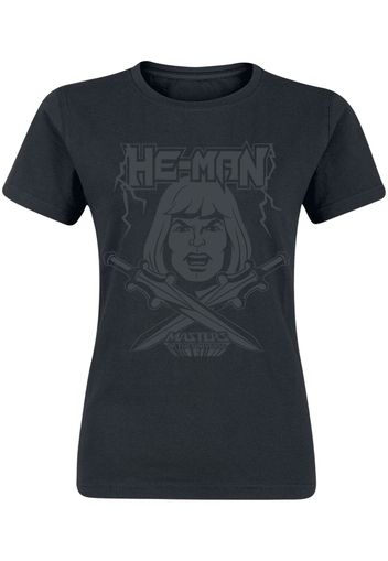 Masters Of The Universe - He-Man - T-Shirt - Donna - nero