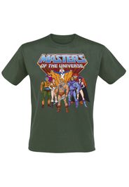 Masters Of The Universe - He-Man - Group - T-Shirt - Uomo - verde