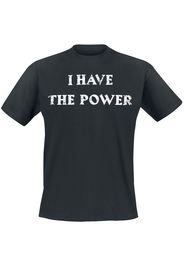 Masters Of The Universe - I Have the Power - T-Shirt - Uomo - nero