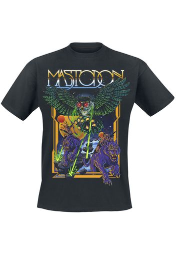 Mastodon - Space Owl - T-Shirt - Uomo - nero