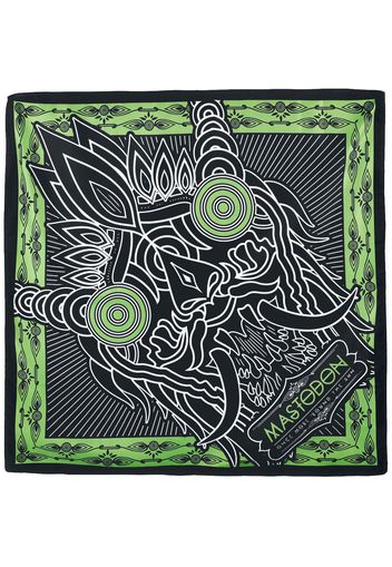 Mastodon - Creature headline art - Bandana - Bandana - Unisex - nero verde