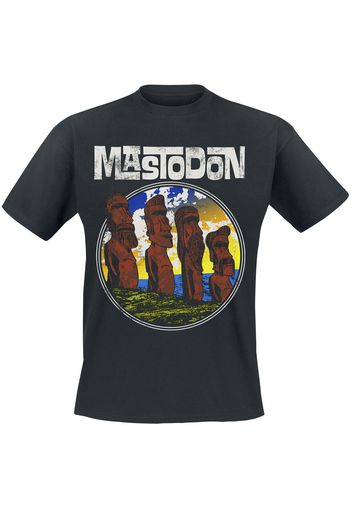 Mastodon - Easter Statues - T-Shirt - Uomo - nero