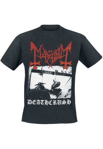 Mayhem - Deathcrush - T-Shirt - Uomo - nero