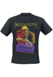 Megadeth - Vic Realtors - T-Shirt - Uomo - nero