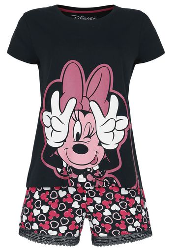 Mickey Mouse - Minnie - Pigiama - Donna - stampa allover