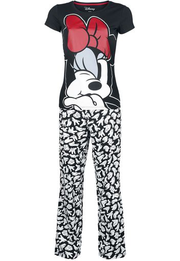 Minnie & Topolino, Minnie & Topolino - Minnie Mouse - Pigiama - Donna -  nero