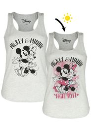 Minnie & Topolino - Minnie Mouse - Top - Donna - grigio