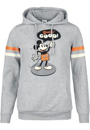 Minnie & Topolino - Feeling good - Felpa con cappuccio - Donna - grigio