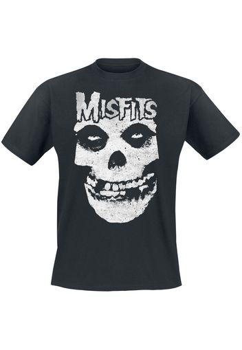 Misfits - Skull - T-Shirt - Uomo - nero