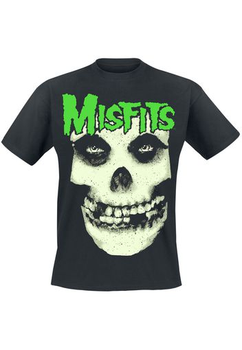 Misfits - Jarek Skull - T-Shirt - Uomo - nero