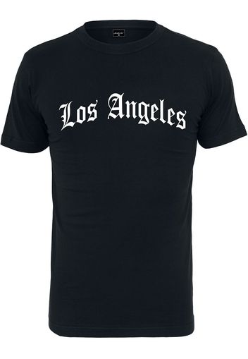 Mister Tee - Los Angeles wording t-shirt - T-Shirt - Uomo - nero