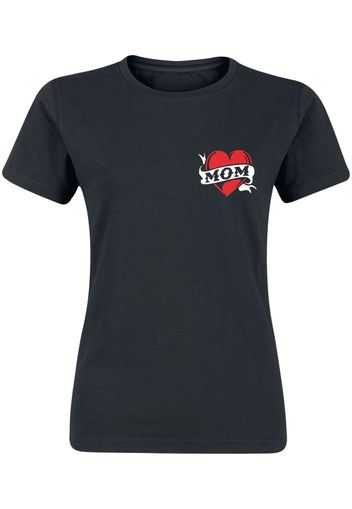 Mom -  - T-Shirt - Donna - nero