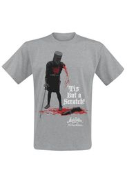 Monty Python - Tis But A Scratch - T-Shirt - Uomo - grigio