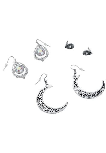 Moon Collection -  - Orecchino - Donna - colore argento