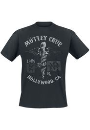 Mötley Crüe - Faded Feel Good Lyrics - T-Shirt - Uomo - nero