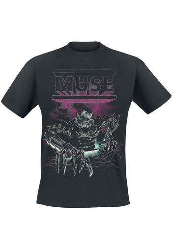 Muse - Murph Euro Tour Werchter - T-Shirt - Uomo - nero