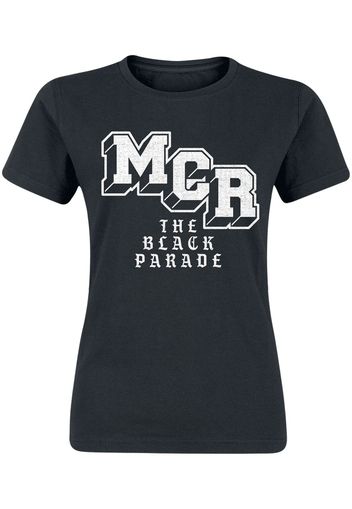 My Chemical Romance - MCR Block Parade - T-Shirt - Donna - nero