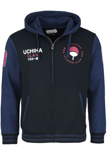 Naruto - Uchiha - Felpa jogging - Uomo - multicolore