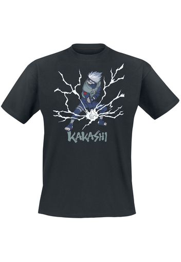 Naruto - Kakashi - T-Shirt - Uomo - nero