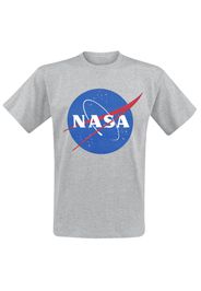 NASA - Logo - T-Shirt - Uomo - grigio