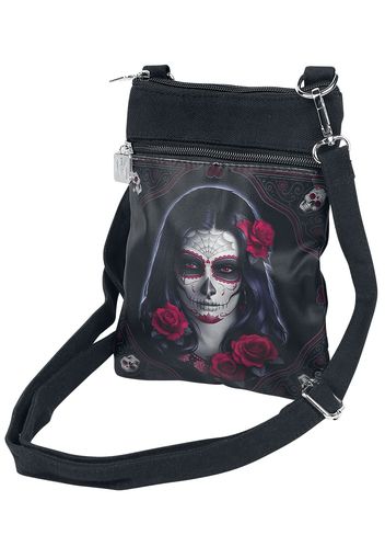 Nemesis Now - Sugar Skull - Borsa a tracolla - Unisex - multicolor