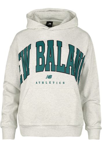 New Balance - NB Athletics Warped Classics Sweatshirt - Felpa con cappuccio - Unisex - grigio sport