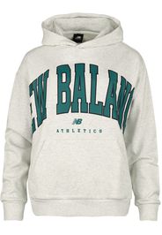 New Balance - NB Athletics Warped Classics Sweatshirt - Felpa con cappuccio - Unisex - grigio sport