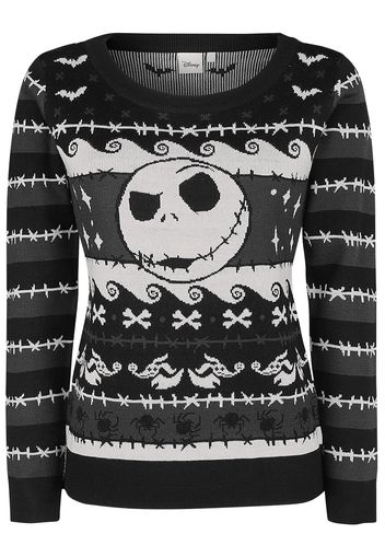 Nightmare Before Christmas - Pumpkin King - Christmas jumper - Donna - multicolore