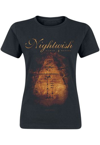 Nightwish - Human. :||: Nature. - T-Shirt - Donna - nero