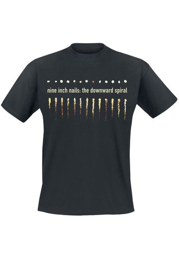 Nine Inch Nails - Downward Spiral - T-Shirt - Uomo - nero