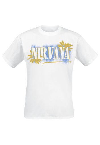 Nirvana - All Apologies - T-Shirt - Uomo - bianco