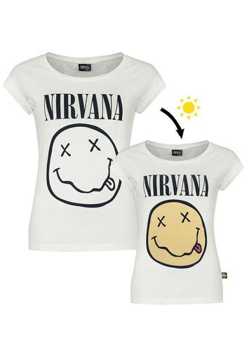 Nirvana - EMP Signature Collection - T-Shirt - Donna - panna