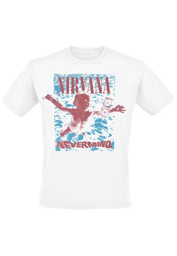 Nirvana - Underwater - T-Shirt - Uomo - bianco