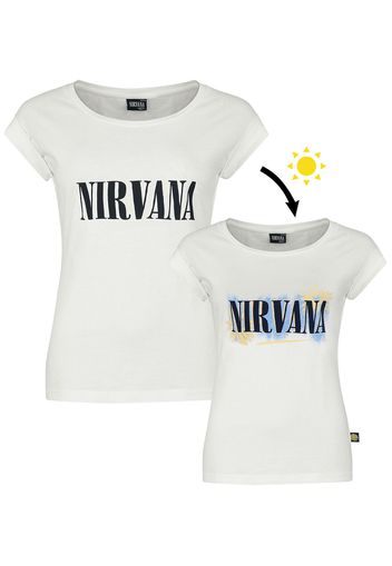 Nirvana - EMP Signature Collection - T-Shirt - Donna - panna