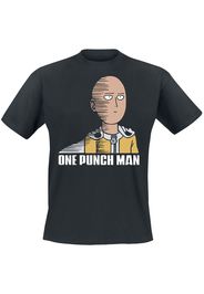One Punch Man - Saitama Fun - T-Shirt - Uomo - nero