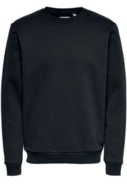 ONLY and SONS - Ceres Life Crew Neck - Felpa - Uomo - nero