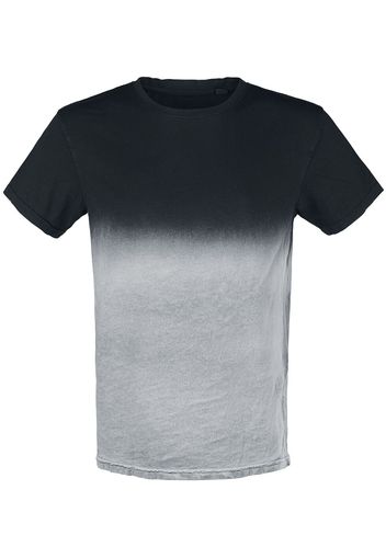 Outer Vision - Man's T-Shirt Calipo Spray - T-Shirt - Uomo - nero grigio