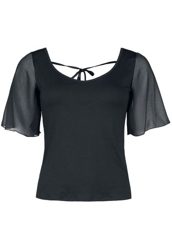 Outer Vision - Fiona - Maglia Sportiva - Donna - nero