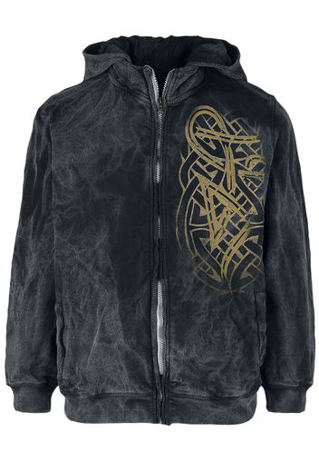 Outer Vision - Runes Symbol - Felpa jogging - Uomo - nero