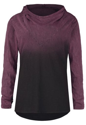 Outer Vision - Deva Hoodie - Felpa con cappuccio - Donna - rosso vino