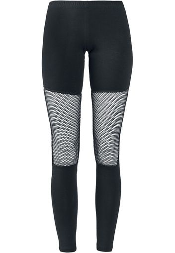 Outer Vision - Helga Leggings - Leggings - Donna - nero