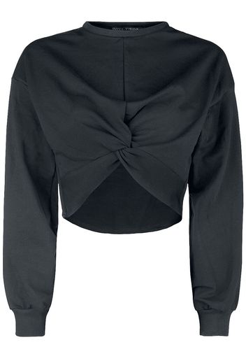 Outer Vision - Nuria Women's Sweatshirt - Felpa - Donna - nero