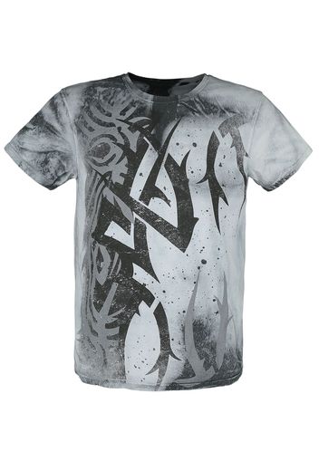 Outer Vision - Nightmare Tattoo - T-Shirt - Uomo - bianco