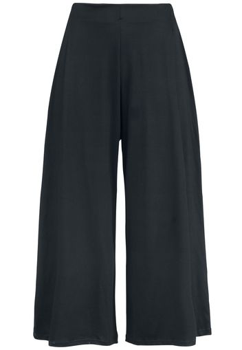 Outer Vision - Culotte Pants Marisa - Pantaloni - Donna - nero