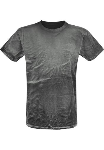 Outer Vision - Spray Washed Black Shirt - T-Shirt - Uomo - grigio